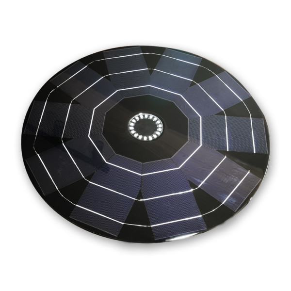 Solar landscape in water